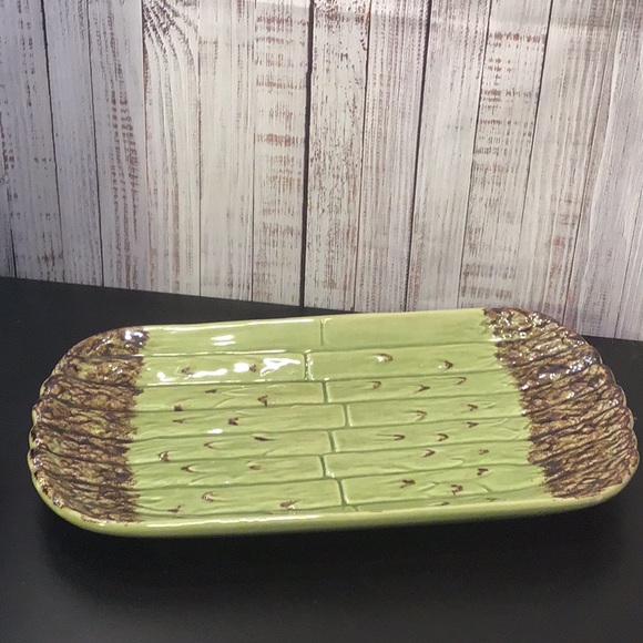 Bordallo Pinheiro Dining Bordallo Pinheiro Ceramic Asparagus Dish